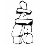 Vancouver Souvenir Womens Vancouver Inukshuk Shirt