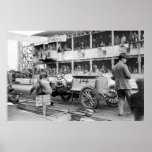 Vanderbilt Cup Race Car: 1910 Print