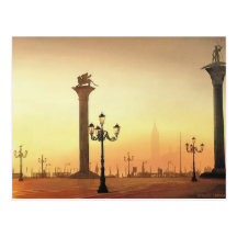 "Vanguards" Italy Wartercolor Art Post Cards