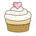 vanilla cupcake sticker
