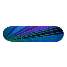 Vanishing Point Deep Blue Skate Board Deck