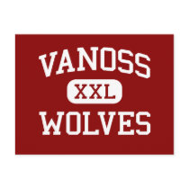 Vanoss - Wolves - High School - Ada Oklahoma Post Card