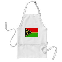 Vanuatu Flag Apron
