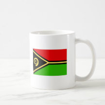 Vanuatu Flag Coffee Mugs