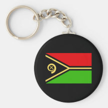 Vanuatu Flag Keychain