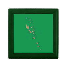 Vanuatu Map Gift Box