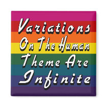 Variations On The Human Theme Are Infinite
