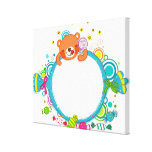 Variety of candies canvas prints