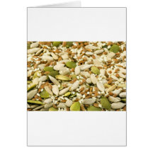 Various Eatable Seeds Cards