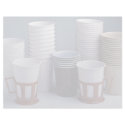 Various plastic drinking cups Photo letterhead