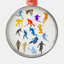 Various Sports Christmas Ornament