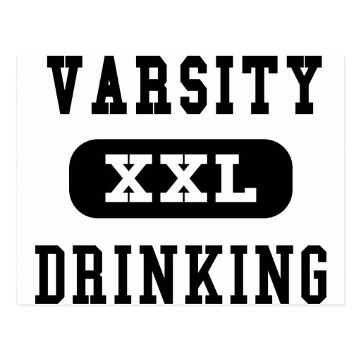 Varsaty XXL Drinking Postcard
