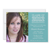 Varsity Class Of 2012 Graduation (Turquoise) Invites