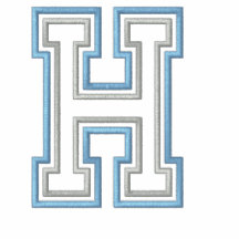 Varsity H Embroidered Hooded Sweatshirt