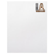varsity wrestling custom letterhead
