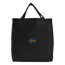 Varukorg flaggan de Svenska - sac fourre-tout suéd