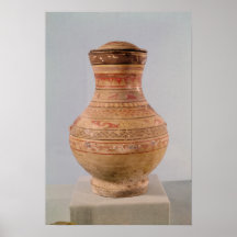 Vase à Hu avec le couvercle Poster