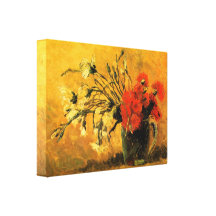 Vase avec des oeillets par Vincent van Gogh Impression Sur Toile