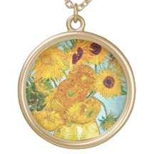 Vase avec le collier 12   Sunflowers3