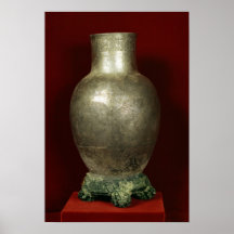 Vase dedicated by Entemena to the god Nigirsu Print