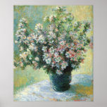 Vase of Flowers by Monet Print