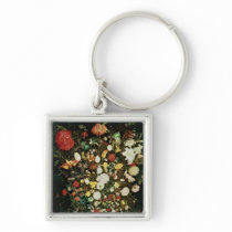 Vase of Flowers keychains