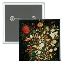 Vase of Flowers buttons