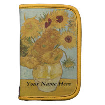 Vase with 12 Sunflowers - Vincent Van Gogh (1888) planners