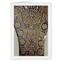 Vase With Akanthusmotiv By Arab Painter 690 Greeting Cards