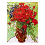 Vase with Daisies and Poppies, Van Gogh Post Cards