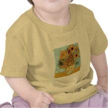 Vase with Twelve Sunflowers by Van Gogh T Shirt