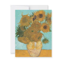 Vase with Twelve Sunflowers by Vincent van Gogh