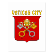 VATICAN CITY Coat Of Arms Post Cards