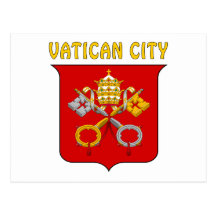 VATICAN CITY Coat Of Arms Postcards