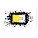Vatican City Flag business cards