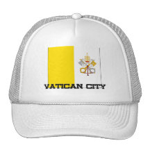 Vatican City Flag Mesh Hat