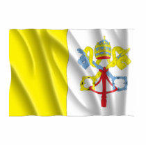VATICAN CITY FLAG PHOTO CUT OUT