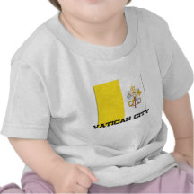 Vatican City Flag Tshirts