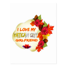 Vatican City Girlfriend designs Postcards