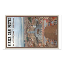Vatican City - View from St Peter's Basilica Rectangle Sticker