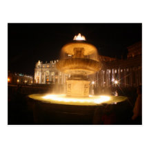 Vatican fountains, Bernini Postcards