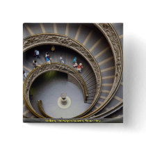 Vatican, stairway to heaven, Rome, Italy Pin