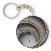 Vatican, stairway to heaven, Rome, Italy Key Chains