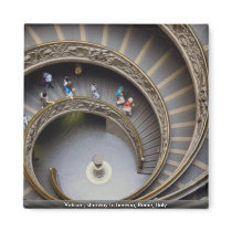 Vatican, stairway to heaven, Rome, Italy Fridge Magnet