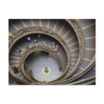 Vatican, stairway to heaven, Rome, Italy Post Cards
