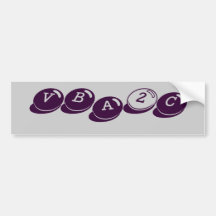 VBA2C BUMPER STICKERS