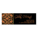 V'Baroque Professional Makeup Artist (Skinny) Business Card Template