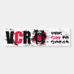 VCR w/ Text Bumper Sticker