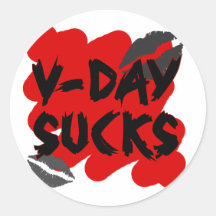 vday sucks stickers