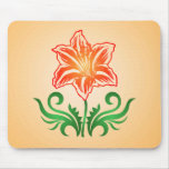 Vector Flower: Mouse Pad